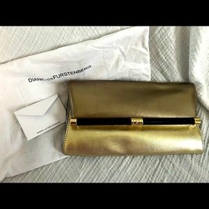 Diane Von Furstenberg Magnetic Clutch